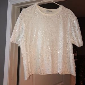 Zara Sequence Blouse